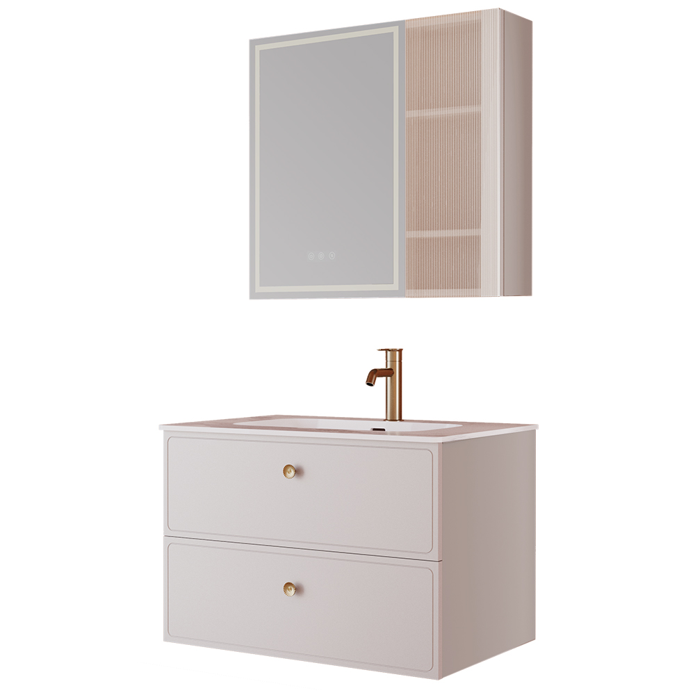 BC6301-080巖板款 生態(tài)實(shí)木浴室柜